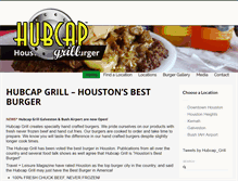 Tablet Screenshot of hubcapgrill.com